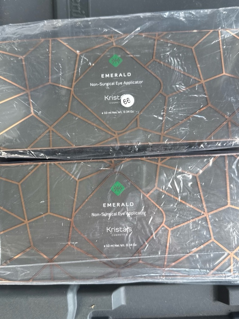 Emerald Non-Surgical Eye Applicator Set - Black with Copper Accents